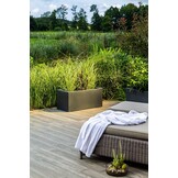 Hoge Plantenbak 90cm Antraciet - Binnen & Buiten - 61% Korting
