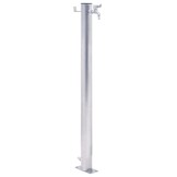 vidaXL Waterzuil rond 40 cm roestvrij staal