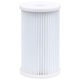 vidaXL Zwembadskimmer hangend en pomp met adapter 16 cm kunststof