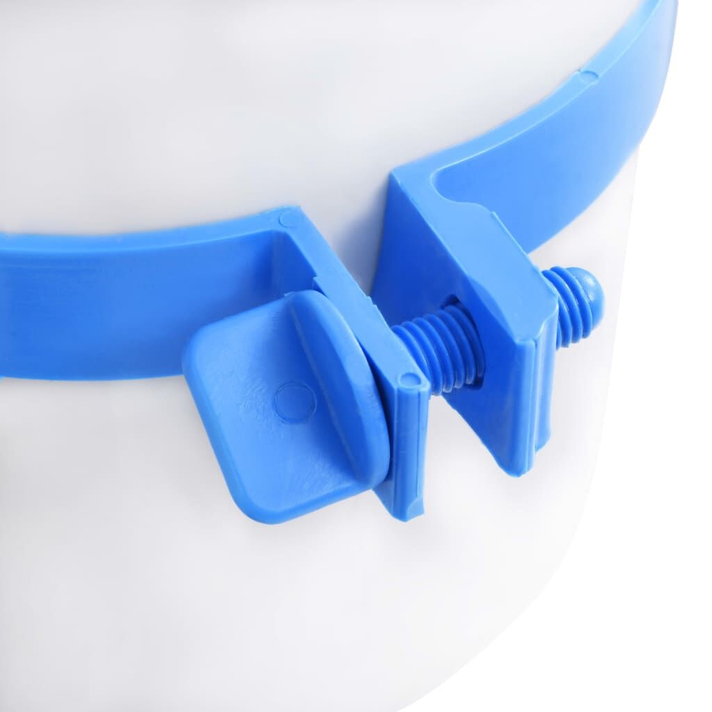 vidaXL Zwembadskimmer hangend en pomp met adapter 16 cm kunststof