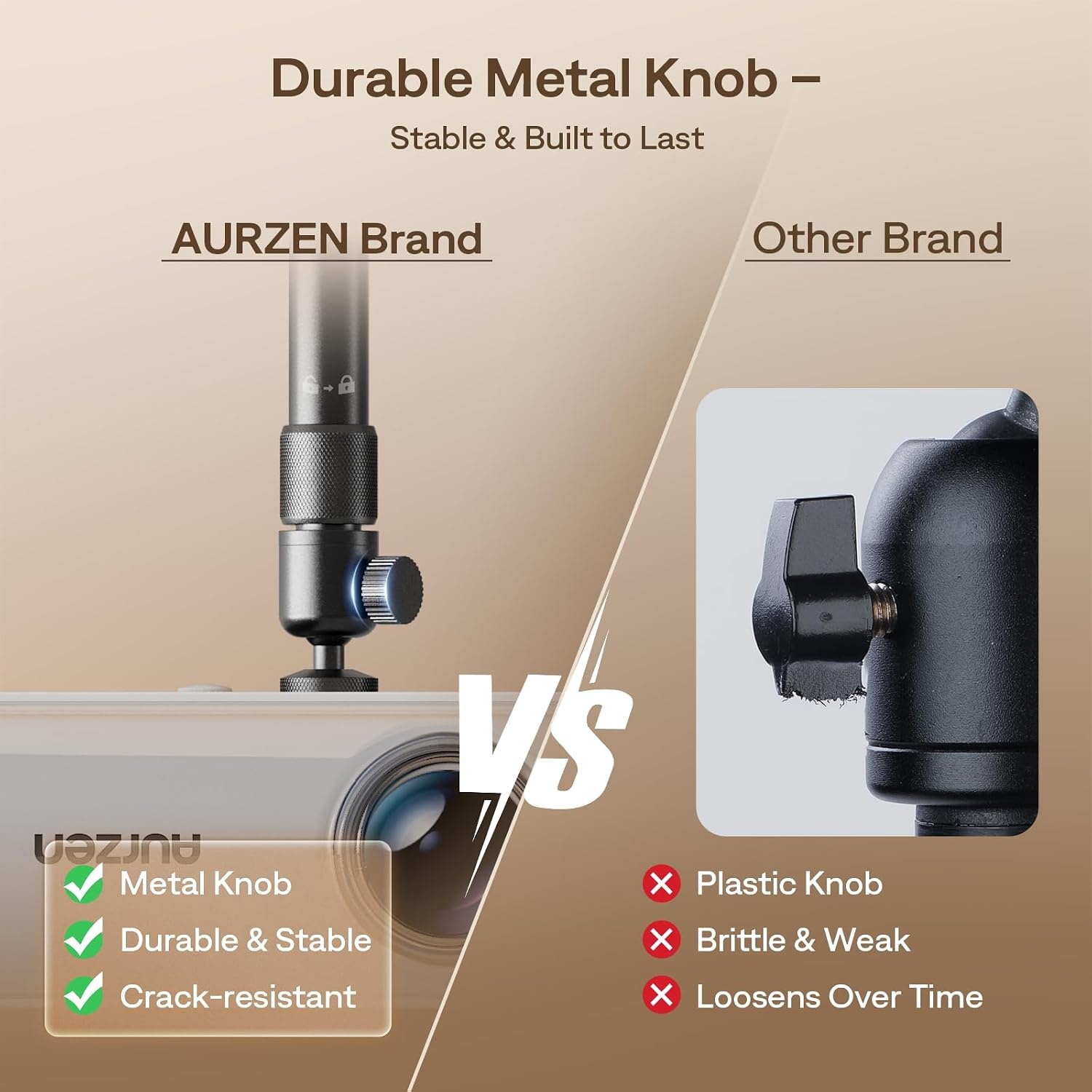 Projector Plafondbeugel Zwart | Kantelbaar & Draaibaar | 58% Korting