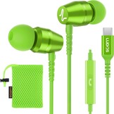 Groene USB-C In-ear Koptelefoon met Microfoon - 56% Korting