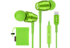 In-ear Koptelefoon USB-C Groen - 48% Korting