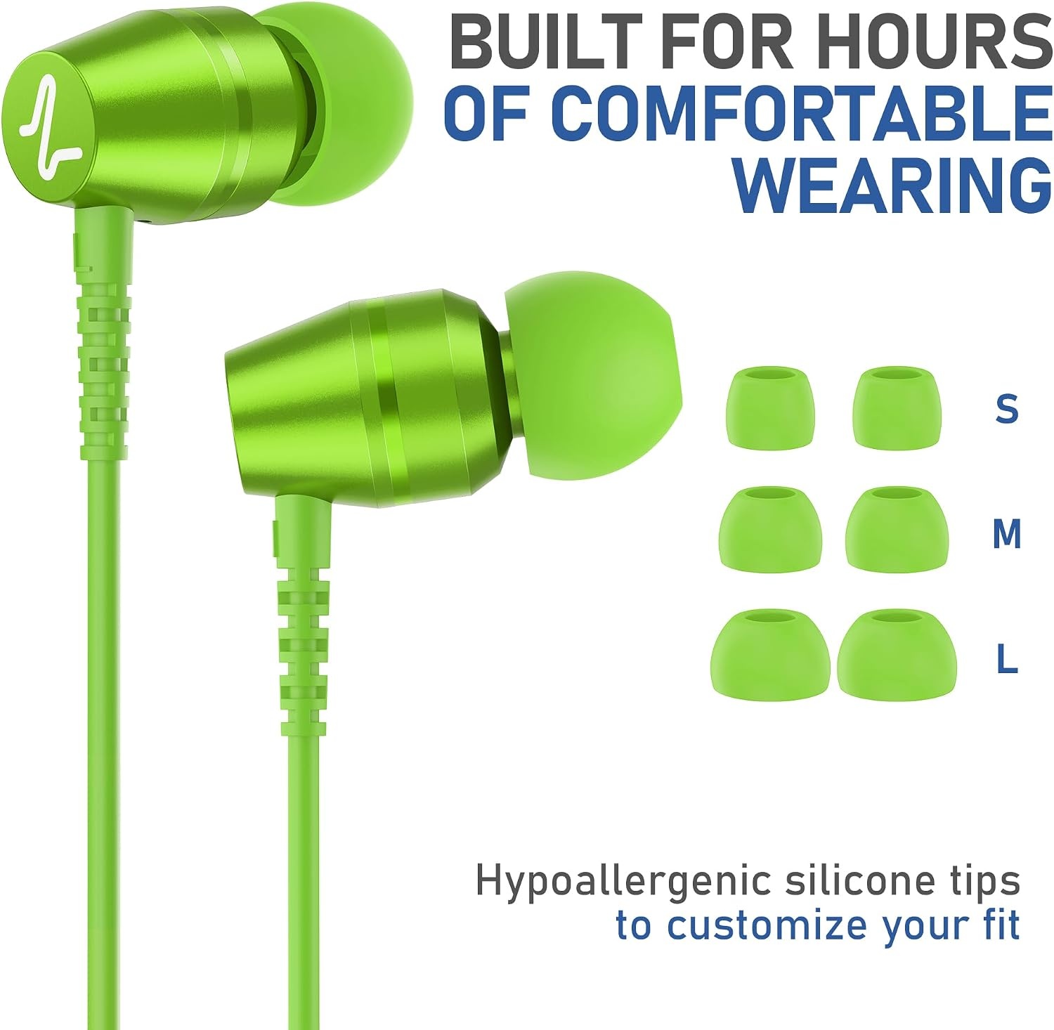 Groene USB-C In-ear Koptelefoon met Microfoon - 56% Korting