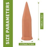 WUJUN Terracotta Watergeefsysteem voor Planten - 10 stuks - Oranje