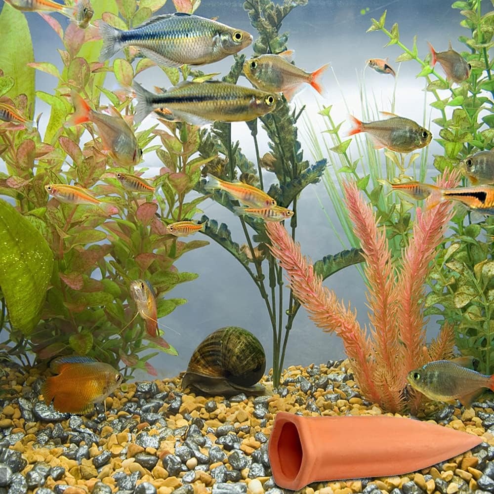 WUJUN Terracotta Watergeefsysteem voor Planten - 10 stuks - Oranje
