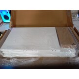 vidaXL Eettafel 120x60x76 cm bewerkt hout wit
