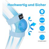 BOSONER Kinder Beschermingsset 6-Delig - Knie-, Elleboog- en Polsbeschermers Blauw