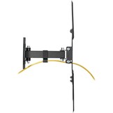 AISENS Eco Mount, Rotatable, Tilt, for Monitor/TV, 30 kg (2 Swivels), 23-55 cm, Black