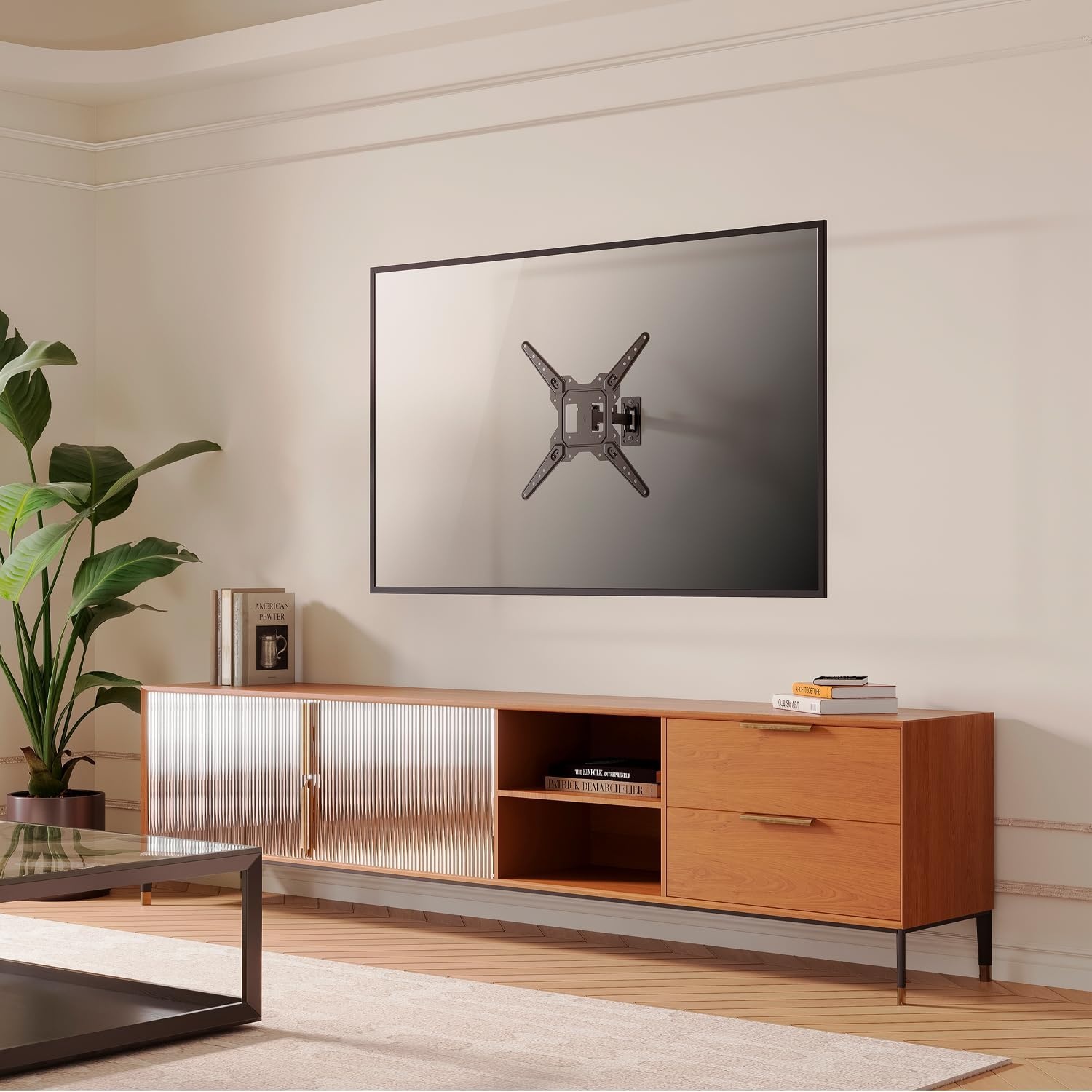 TV Monitor Wandbeugel Draaibaar Kantelbaar (23-55") - 39% Korting!