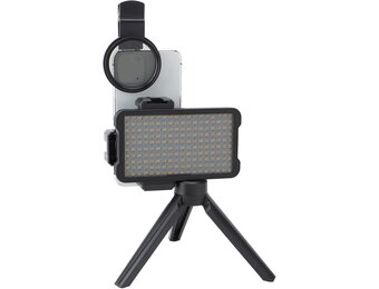 Fyearfly Professionele Tattoo Lamp met CPL Filter, 180 LED's, Statief en Telefoonhouder