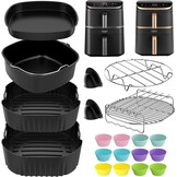 19-delige Airfryer Accessoireset (58% Korting) voor Turbo Tower Pro Smart 10,8L