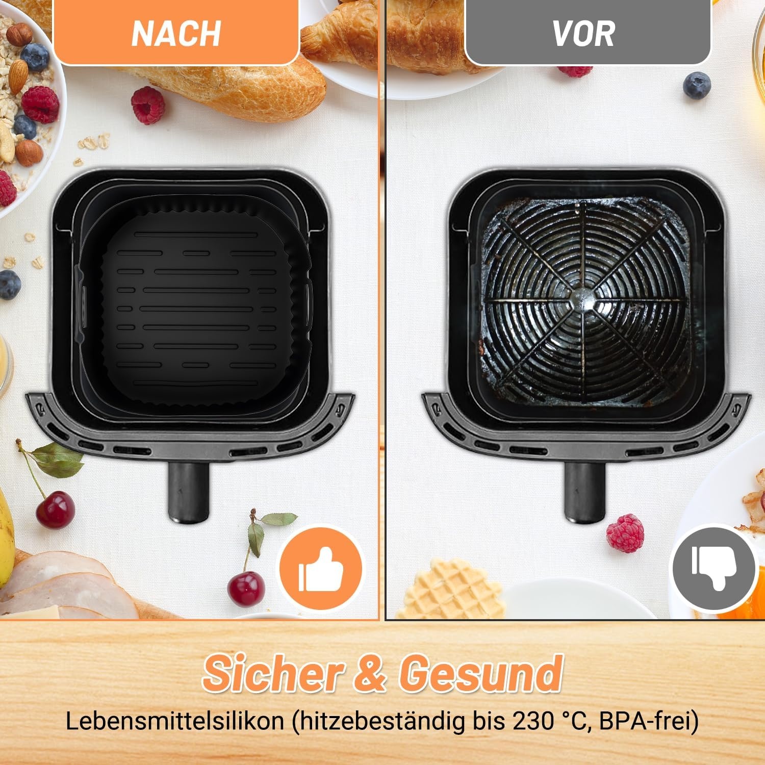 19-delige Airfryer Accessoireset (58% Korting) voor Turbo Tower Pro Smart 10,8L