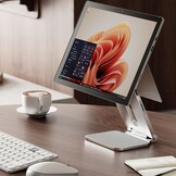 Kensington Laptopstandaard voor Surface, in Samenwerking met Microsoft, 126,4 x 139,4 x 193mm, Anti-slipmateriaal en Anti-slipkussentjes, Ontworpen voor Surface Pro en Surface Go (K58277WW)