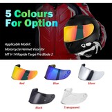 Motorhelm Vizier MT V-14 Targo Pro/Blade 2 - Zwart (59% Korting)