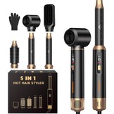 Zwarte 5-in-1 Air Brush Set