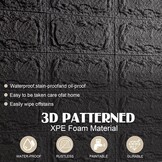 3D Steenlook Wandpanelen Zwart 10 Stuks - 57% Korting