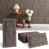 3D Steenlook Wandpanelen Zwart 10 Stuks - 57% Korting