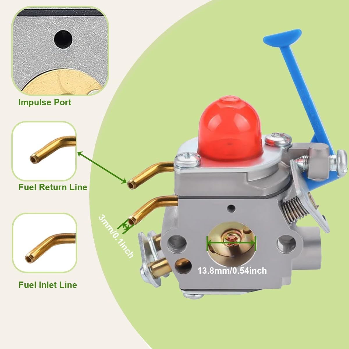 Carburateur Kit voor Bosmaaiers (incl. pakkingen, filters) - 58% Korting