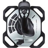 Logitech G Extreme 3D PRO Joystick, 12 Programmable Buttons, 8-way Hat Switch, Stable, Weighted Base, Rapid-fire Trigger, USB, PC - Black/Silver,Pack of 1
