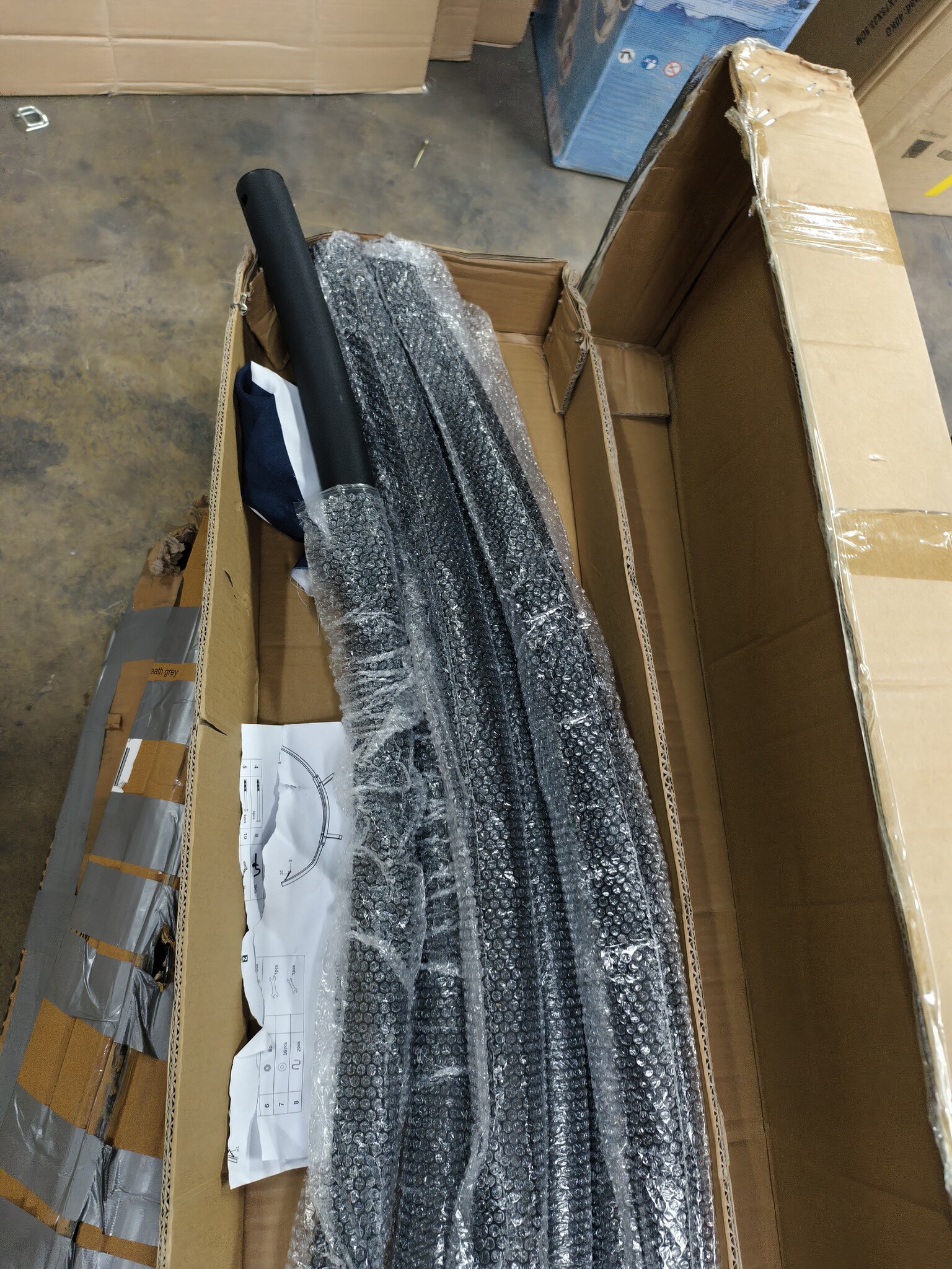 Metalen hangmat standaard - 300x100 cm - tot 150 kg