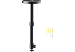 Projector Plafondbeugel Draaibaar Kantelbaar 2,5 kg Zwart - 50% Korting