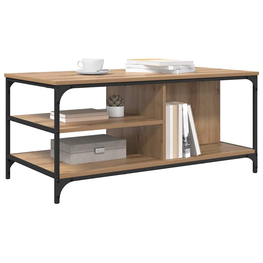 VidaXL Salontafel Artisan Eiken: 100x50x45 cm met 29% Korting