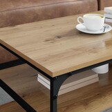 VidaXL Salontafel Artisan Eiken: 100x50x45 cm met 29% Korting