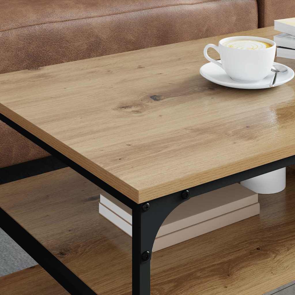 VidaXL Salontafel Artisan Eiken: 100x50x45 cm met 29% Korting