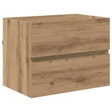 vidaXL Badkamermeubelset met lade 2 pcs Artisan Eiken 57 x 37 x 45 cm