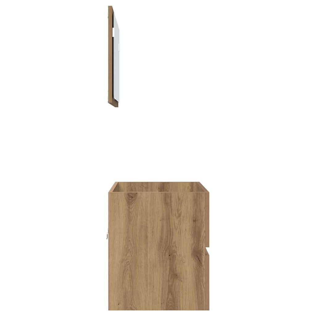 vidaXL Badkamermeubelset Artisan Eiken - 34% Korting