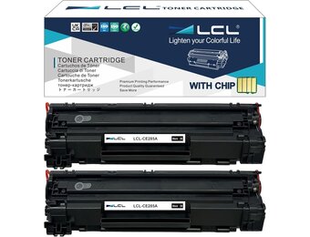 Compatibele Tonercartridge 85A CE285A 2 Zwart voor HP LaserJet Pro P1102 P1102W M1132 M1217NFW