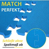 Antislip Puzzelmatten voor Fitness | 24 Stuks Blauw | 56% Korting