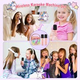 Karaoke Machine Kinderen met 2 Microfoons & Bluetooth - 71% Korting!
