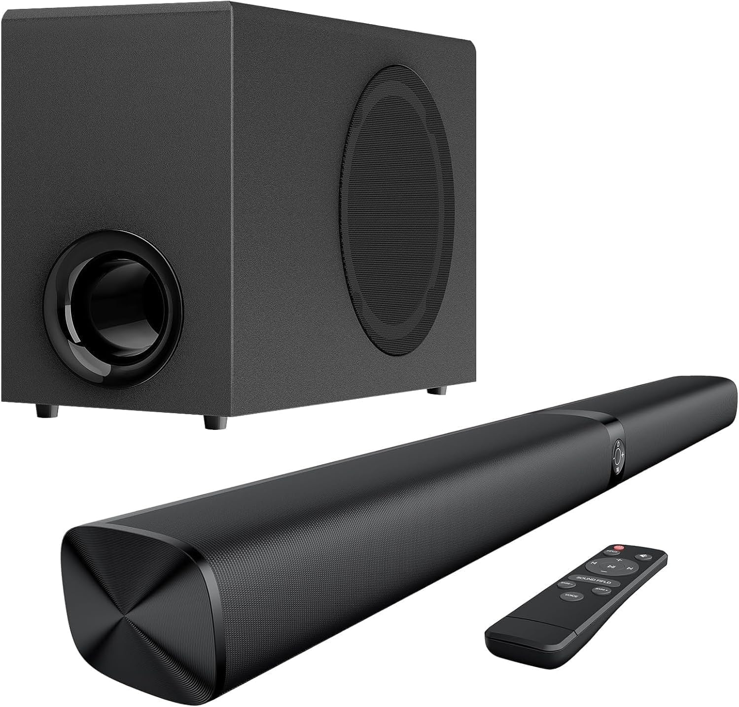 Soundbar 110W met Subwoofer: 3D Surround, Bluetooth 5.3 - 35% Korting