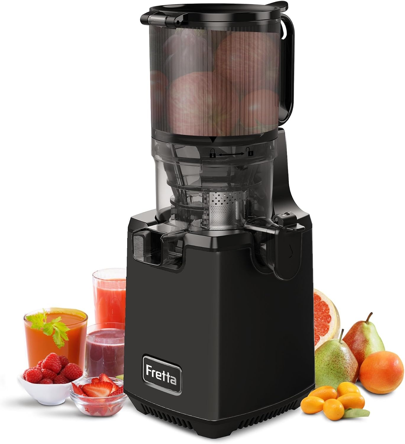 Slowjuicer voor hele vruchten en groenten - 34% Korting