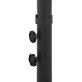 Dubbele Parasol Zandkleurig 600x300cm met Stalen Paal - 35% Korting