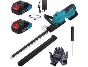 Accuheggenschaar 52cm, 850W, 180° draaibare kop | 34% Korting