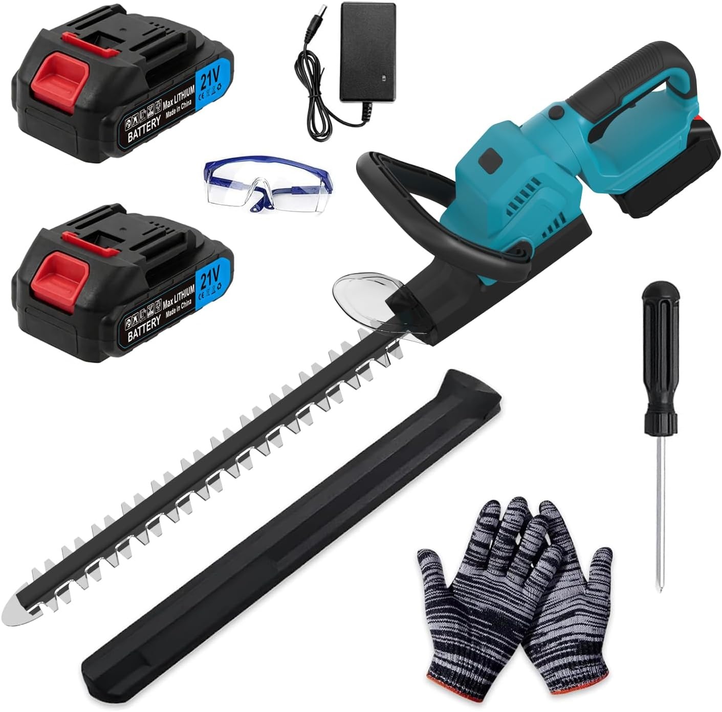 Accuheggenschaar 52cm, 850W, 180° draaibare kop | 34% Korting