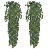 Set van 2 Kunstklimopstruiken - 90 cm Groen - 34% Korting