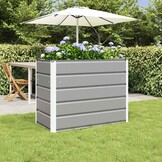 Lichtgrijze Plantenbak 480x50x45cm (Gegalvaniseerd Staal) - 53% Korting!