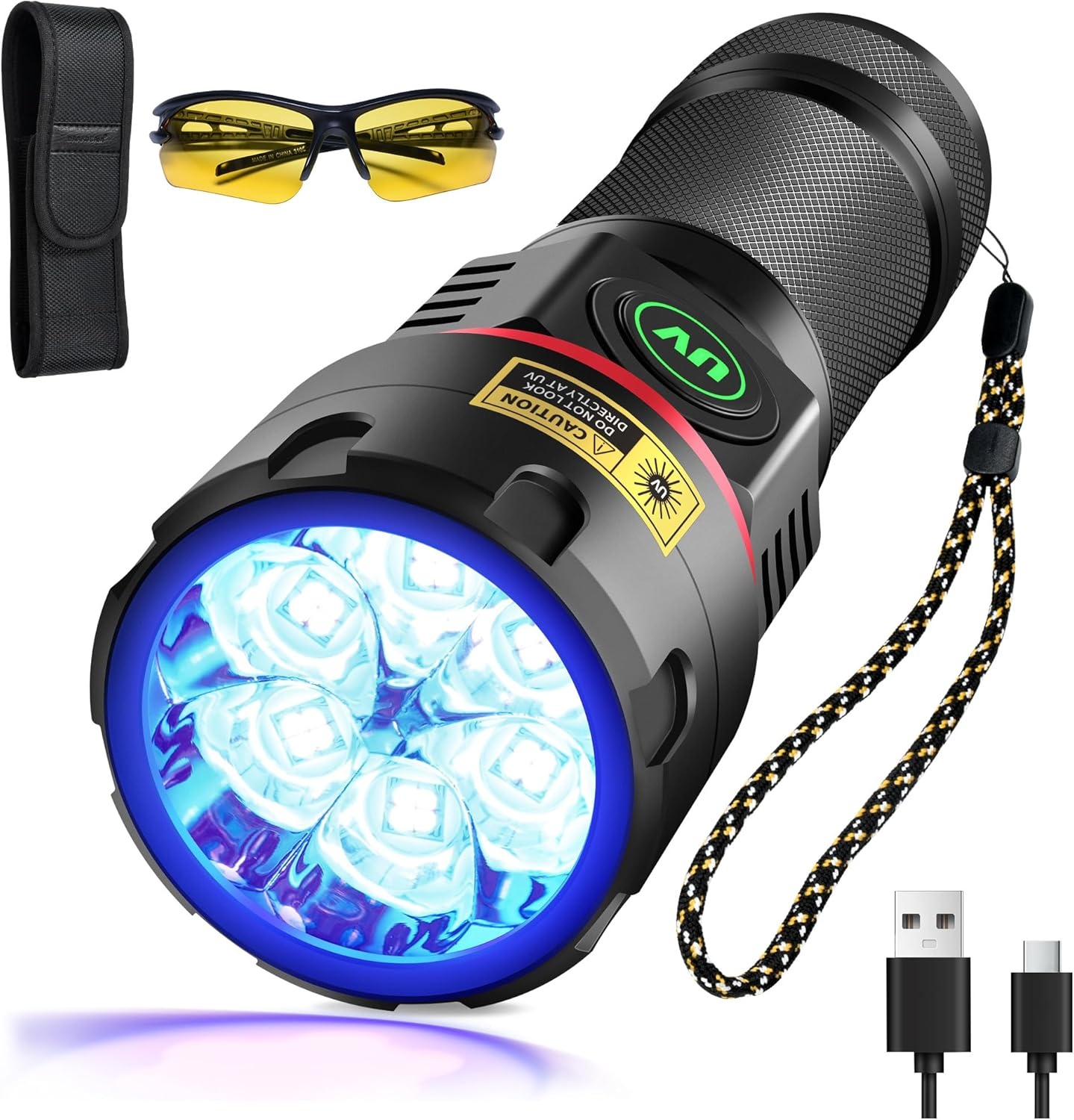 UV Zaklamp 80W voor Hars Uitharden & Vlekken Opsporen - 34% Korting
