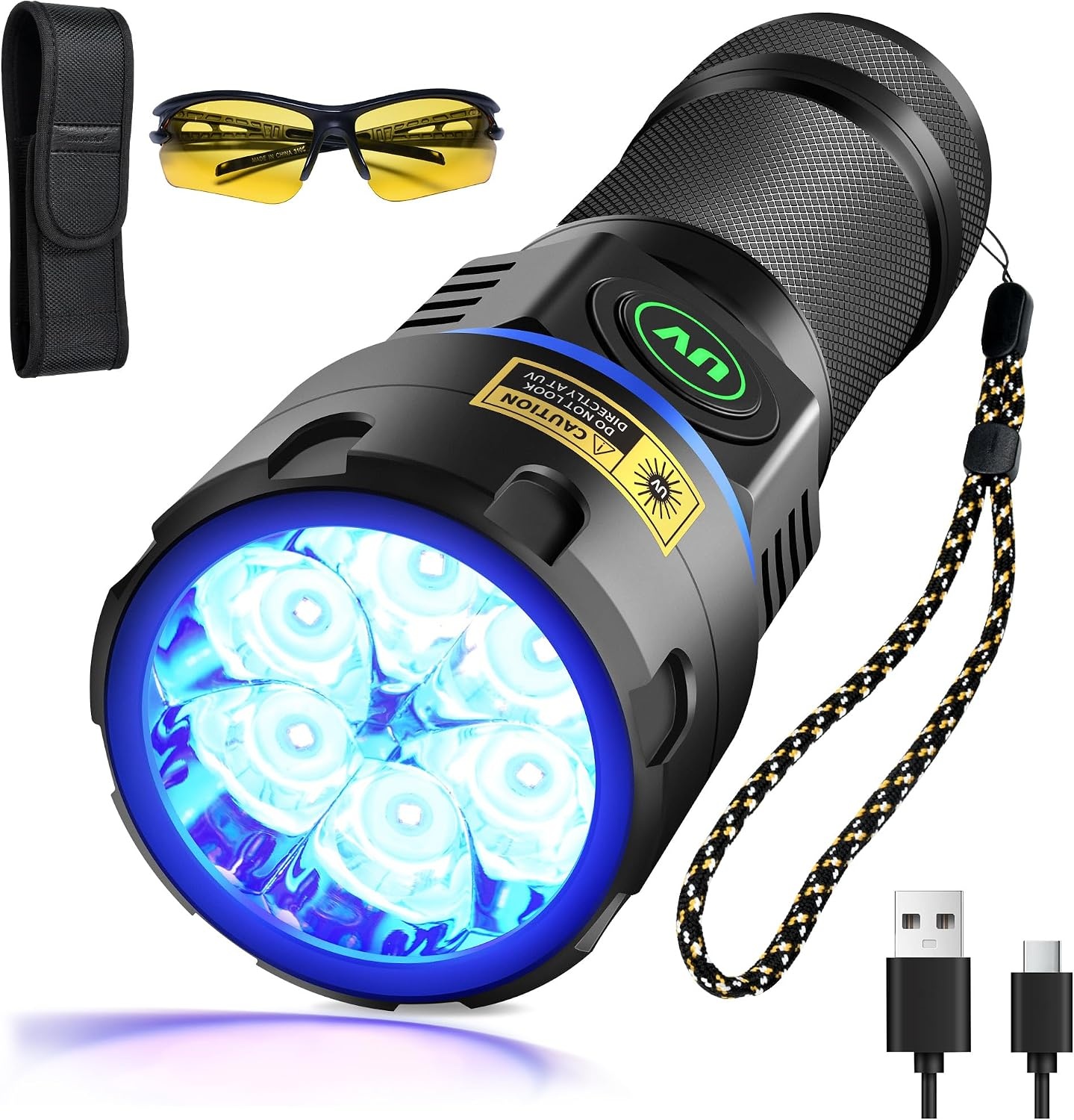 UV Zaklamp 80W voor Hars Uitharden & Vlekken Opsporen - 34% Korting