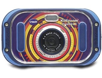 Kinderfototoestel KidiZoom Touch 5.0 Blauw met 34% Korting