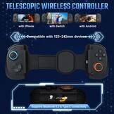 Mobiele Gamecontroller met Hall Effect Joysticks - 33% Korting