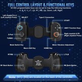 Mobiele Gamecontroller met Hall Effect Joysticks - 33% Korting