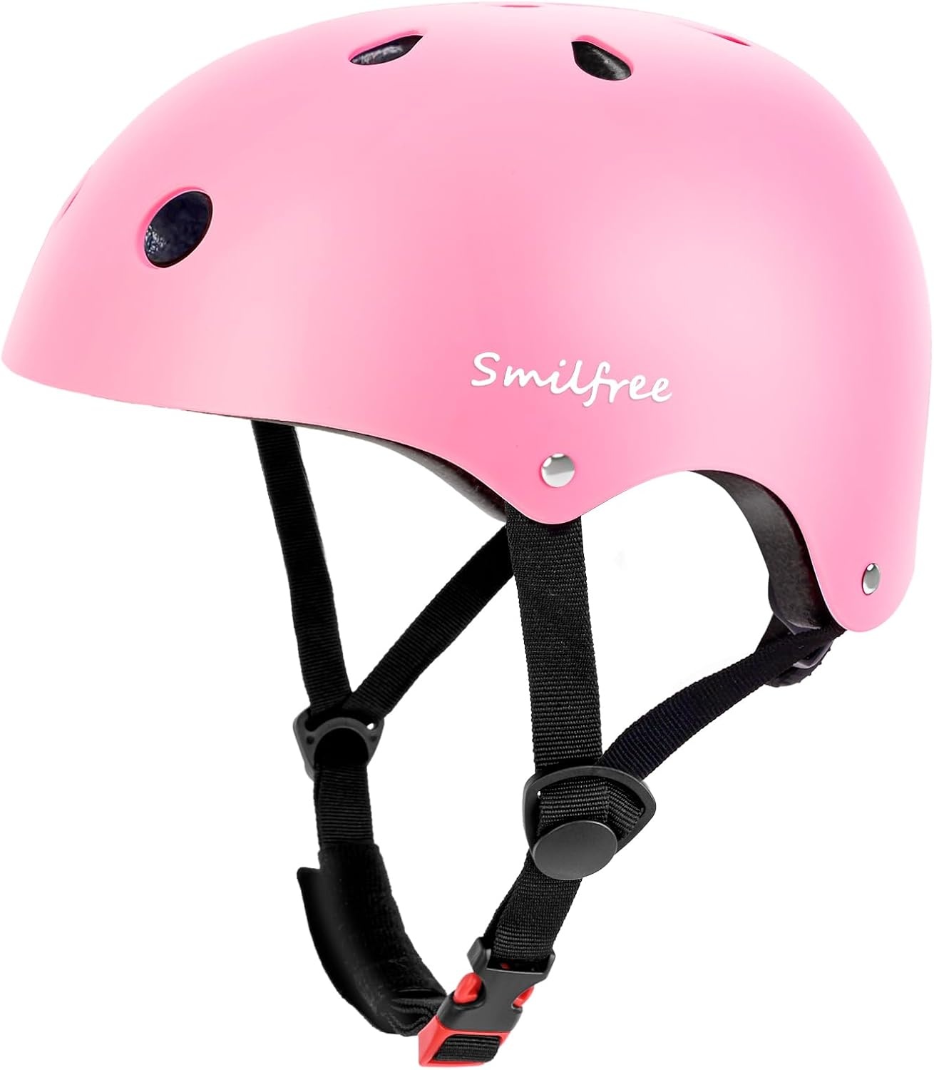Rode Kinder Skaterhelm/Fietshelm Maat S (48-54cm) | EN1078 Gecertificeerd | 56% Korting
