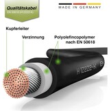 Solartronics Solar Verlengkabel Rood/Zwart 2 x 5 meter