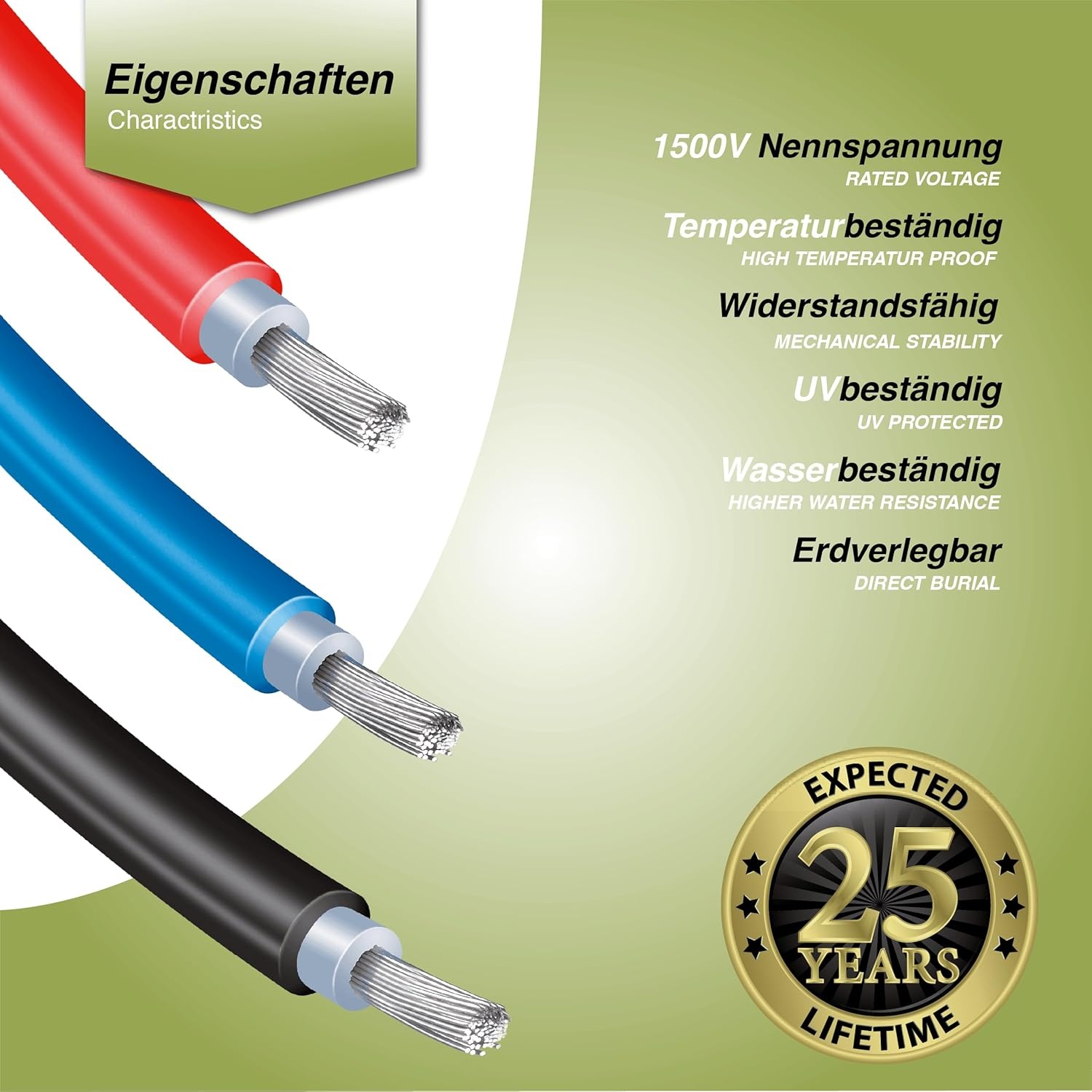 Solartronics Solar Verlengkabel Rood/Zwart 2 x 5 meter