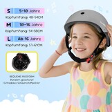 Kinder Skaterhelm Blauw Maat S (48-54cm) - Lichtgewicht & Robuust - 28% Korting